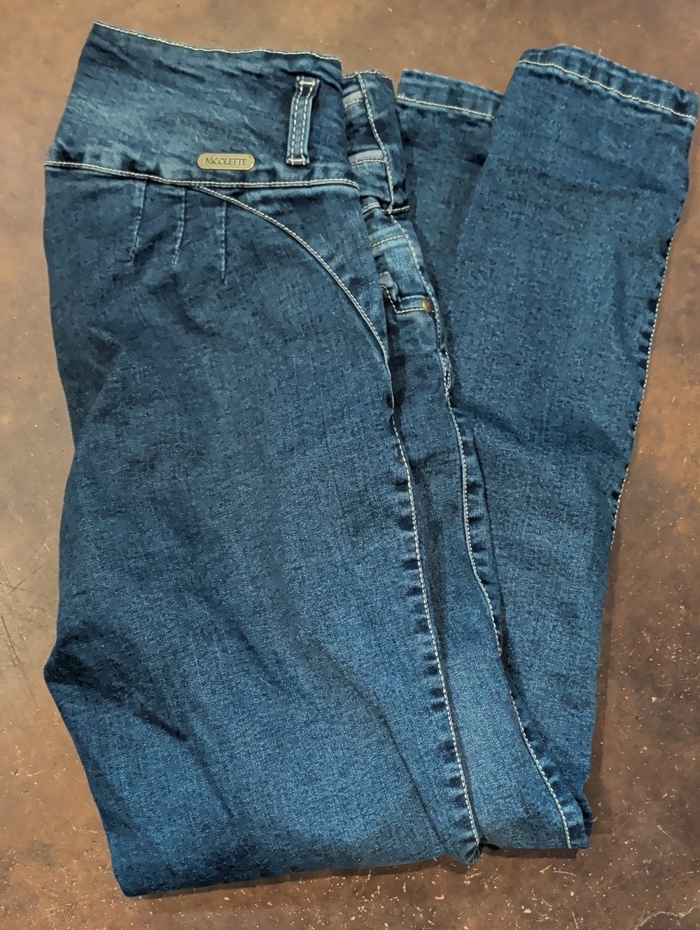 Nicolette Women’s Dark Blue Stretch Jeans